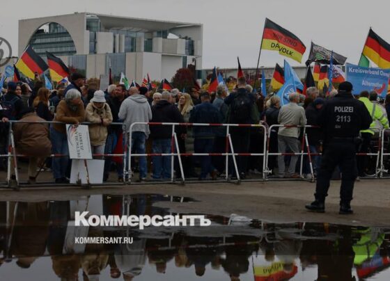 В Берлине прошли акции протеста против повышения цен