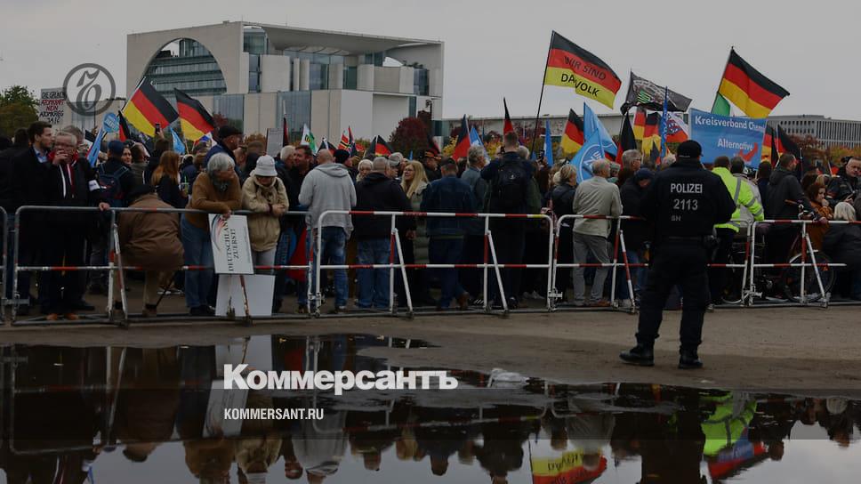 В Берлине прошли акции протеста против повышения цен