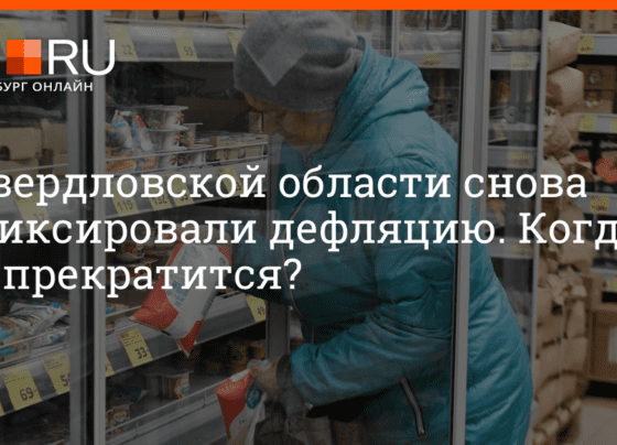 В Свердловской области зафиксировали дефляцию, цены на продукты и услуги снижаются пятый месяц подряд, 13 октября 2022 г. | e1.ru