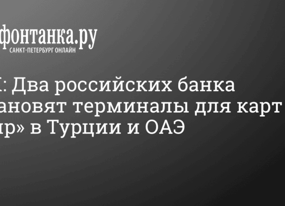 В Турции и ОАЭ появятся терминалы для карт «Мир», 28 октября 2022 года - 28 октября 2022