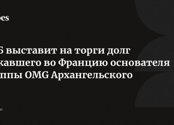 ВТБ выставит на торги долг бежавшего во Францию основателя группы OMG Архангельского