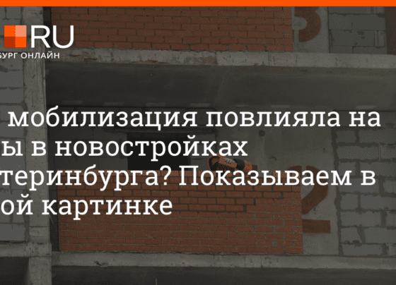 Как изменились цены на новостройки Екатеринбурга из-за мобилизации, обзор рынка недвижимости, 12 октября 2022 г. | e1.ru