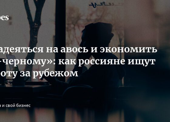 «Надеяться на авось и экономить по-черному»: как россияне ищут работу за рубежом