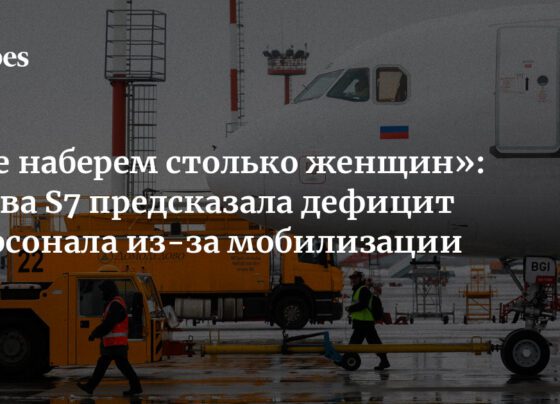 «Не наберем столько женщин»: глава S7 предсказала дефицит персонала из-за мобилизации