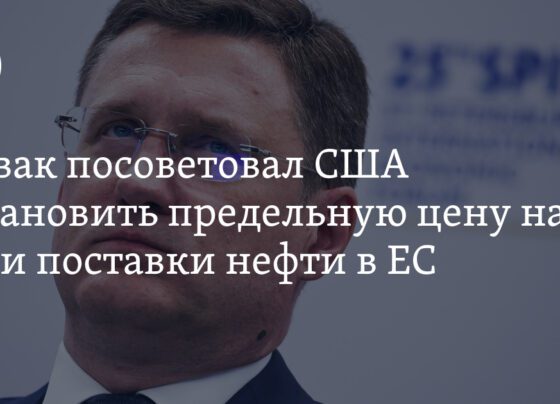 Новак ответил на призыв США установить потолок цен на нефть