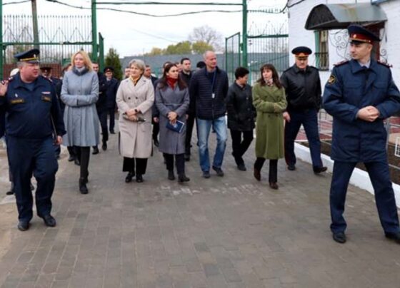 Тверским чиновникам показали колонию строгого режима