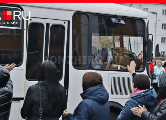 Толпой вышли на площадь: смотрим, как в Волгоградской области провожали мобилизованных | v1.ru