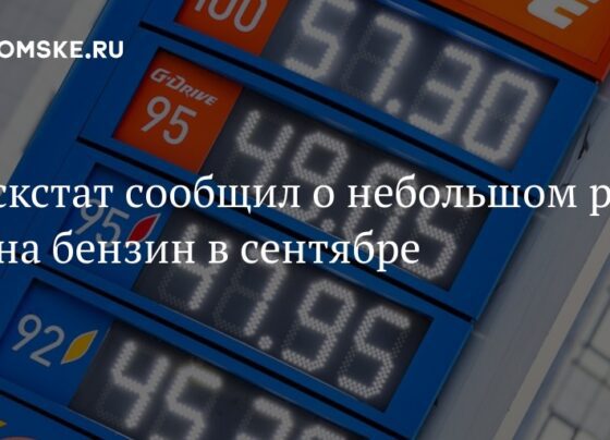 Томскстат сообщил о небольшом росте цен на бензин в сентябре