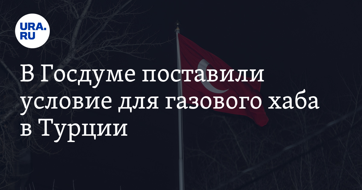депутат Госдумы предложил поставить ультиматум для Анкары