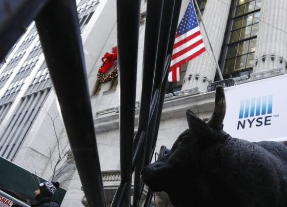 Рынок акций  США закрылся падением, Dow Jones снизился на 0,38%