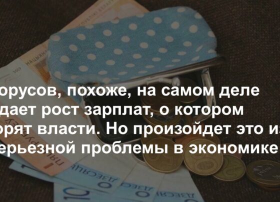 Белорусов, похоже, на самом деле ожидает рост зарплат, о котором говорят власти. Экономист пояснил, при чем тут уехавшие из страны