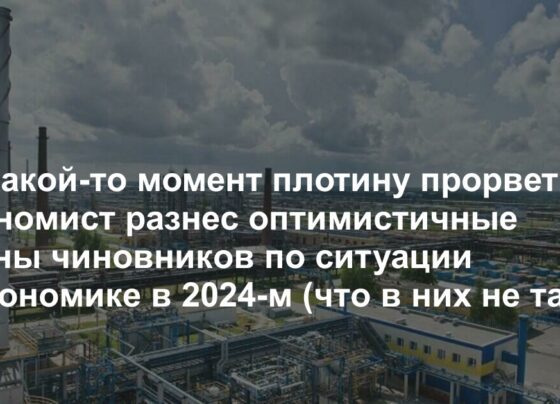 «В какой-то момент плотину прорвет». Экономист разнес оптимистичные планы чиновников по ситуации в экономике в 2024-м (что в них не так)