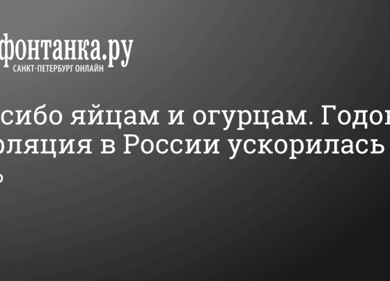 Годовая инфляция в России ускорилась до 7,2% - 15 ноября 2023