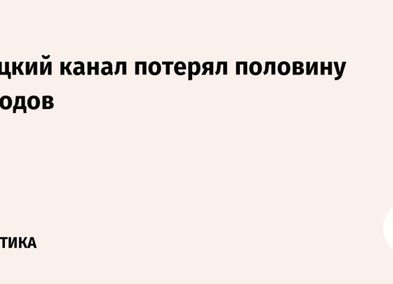 Суэцкий канал потерял половину доходов - Ведомости