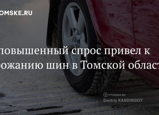 ЦБ: повышенный спрос привел к удорожанию шин в Томской области