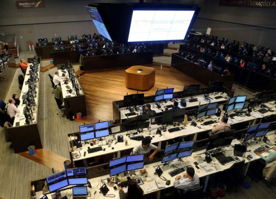 &copy; Reuters.  Рынок акций  Бразилии закрылся падением, Bovespa снизился на 0,03%