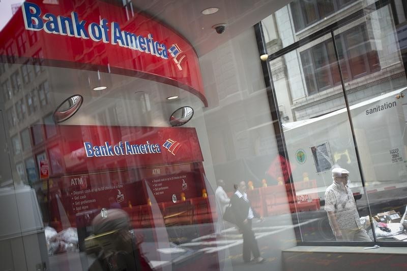 Клиенты Bank of America купили акции на прошлой неделе От Investing.com