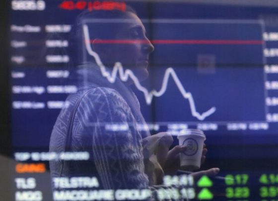 &copy; Reuters Рынок акций  Австралии закрылся падением, S&amp;P/ASX 200 снизился на 0,08%