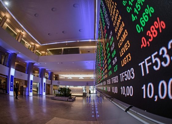 &copy; B3 Рынок акций  Бразилии закрылся ростом, Bovespa прибавил 0,64%
