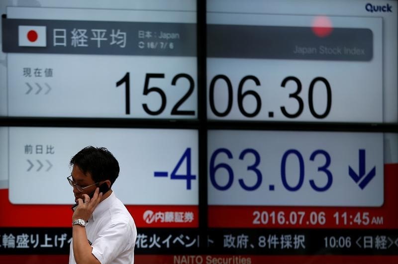 Рынок акций Японии закрылся ростом, Nikkei 225 прибавил 0,14% От Investing.com