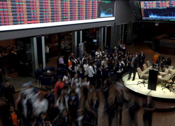 &copy; Reuters.  Рынок акций  Бразилии закрылся падением, Bovespa снизился на 0,22%