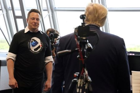 Акции Tesla празднуют победу Трампа взлетом на 13% От Investing.com