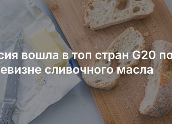 Россия вошла в топ стран G20 по дешевизне продукта