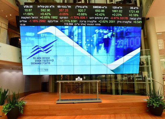 &copy; Omer Mesinger, TASE PR Рынок акций  Израиля закрылся ростом, TA 35 прибавил 2,60%