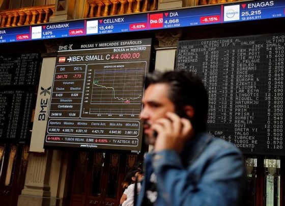 &copy; Reuters.  Рынок акций  Испании закрылся падением, IBEX 35 снизился на 0,13%