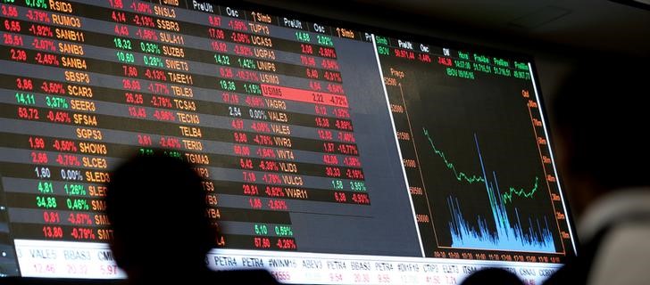 Рынок акций Бразилии закрылся падением, Bovespa снизился на 1,50% От Investing.com