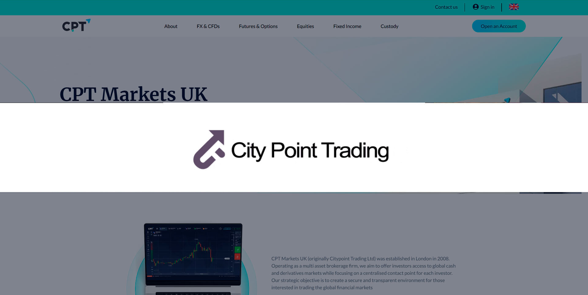 Обзор Брокера Citypoint Trading