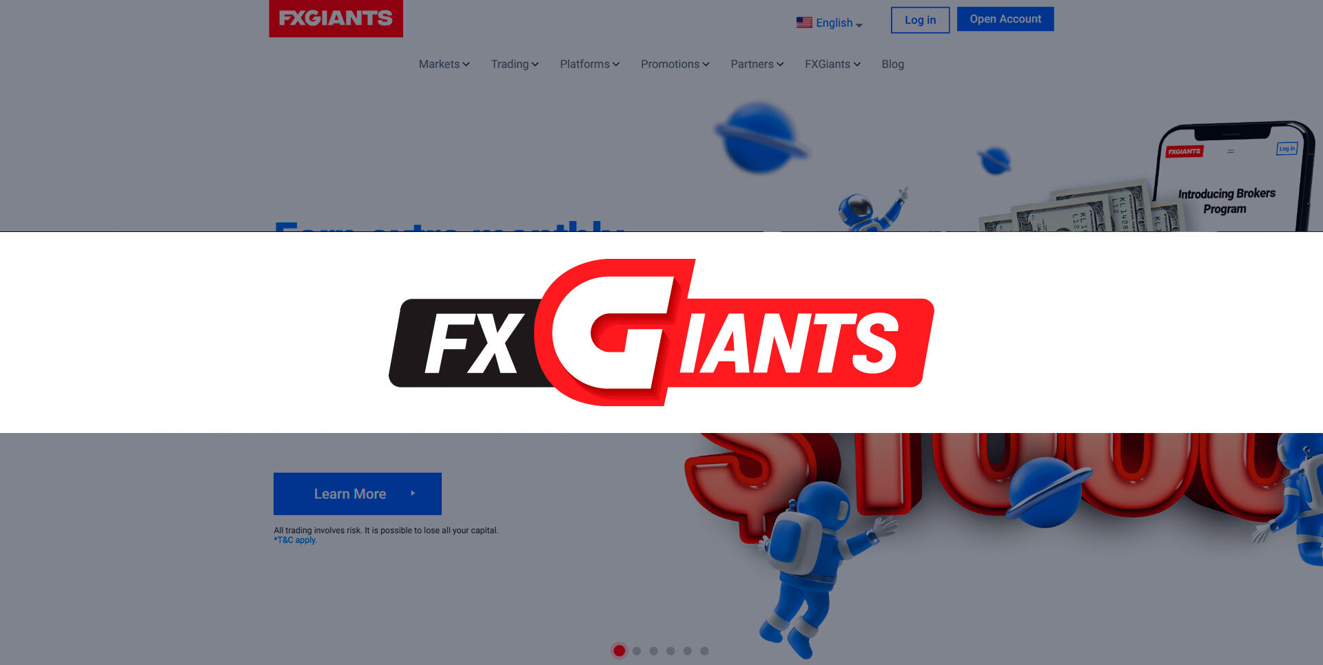 Обзор Брокера FXGiants