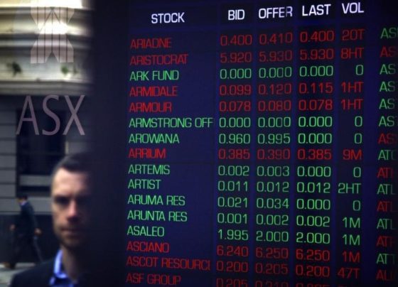© Reuters.  Рынок акций  Австралии закрылся ростом, S&P/ASX 200 прибавил 0,34%