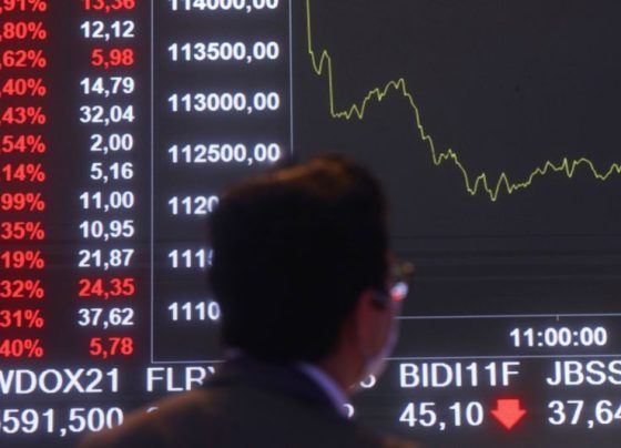 &copy; Reuters Рынок акций  Бразилии закрылся падением, Bovespa снизился на 0,03%