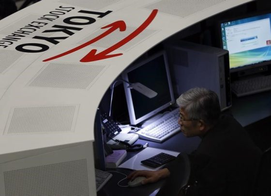 &copy; Reuters.  Рынок акций  Японии закрылся ростом, Nikkei 225 прибавил 1,58%