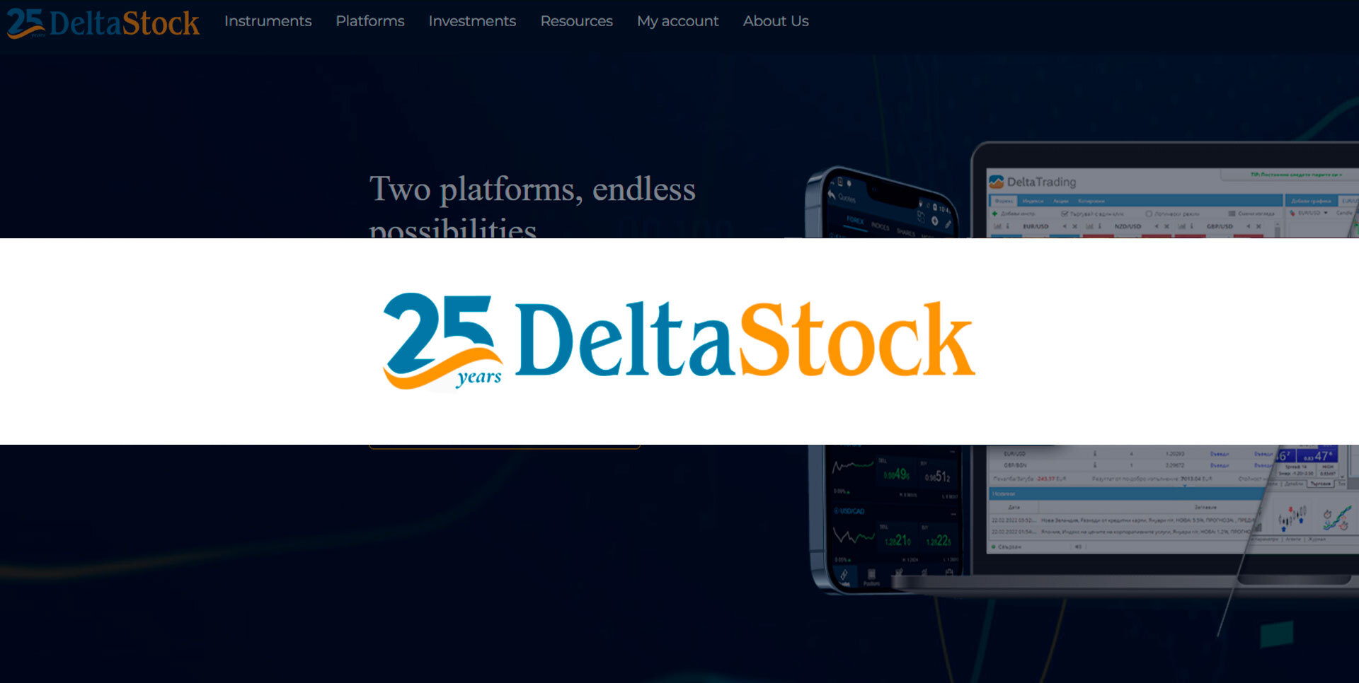 Обзор Брокера DeltaStock