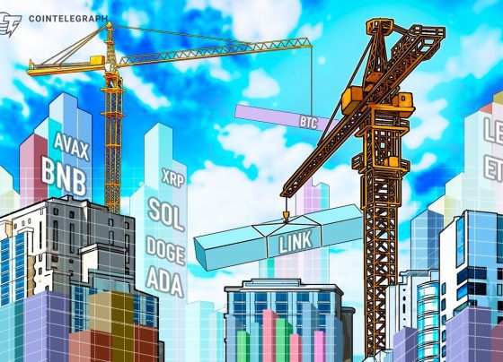 BTC, ETH, XRP, BNB, SOL, DOGE, ADA, LEO, LINK, AVAX