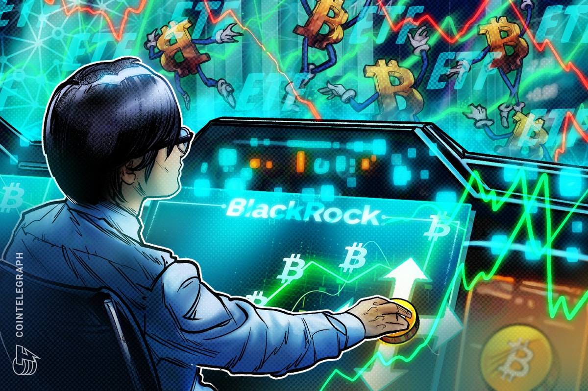 BlackRock Bitcoin Fund выигрывает лучший ETF в день притока за 643 млн. Долл. США