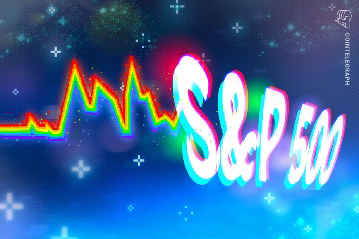 S & P 500 кратко видит волатильность уровня биткойна на фоне Trump Tariff War