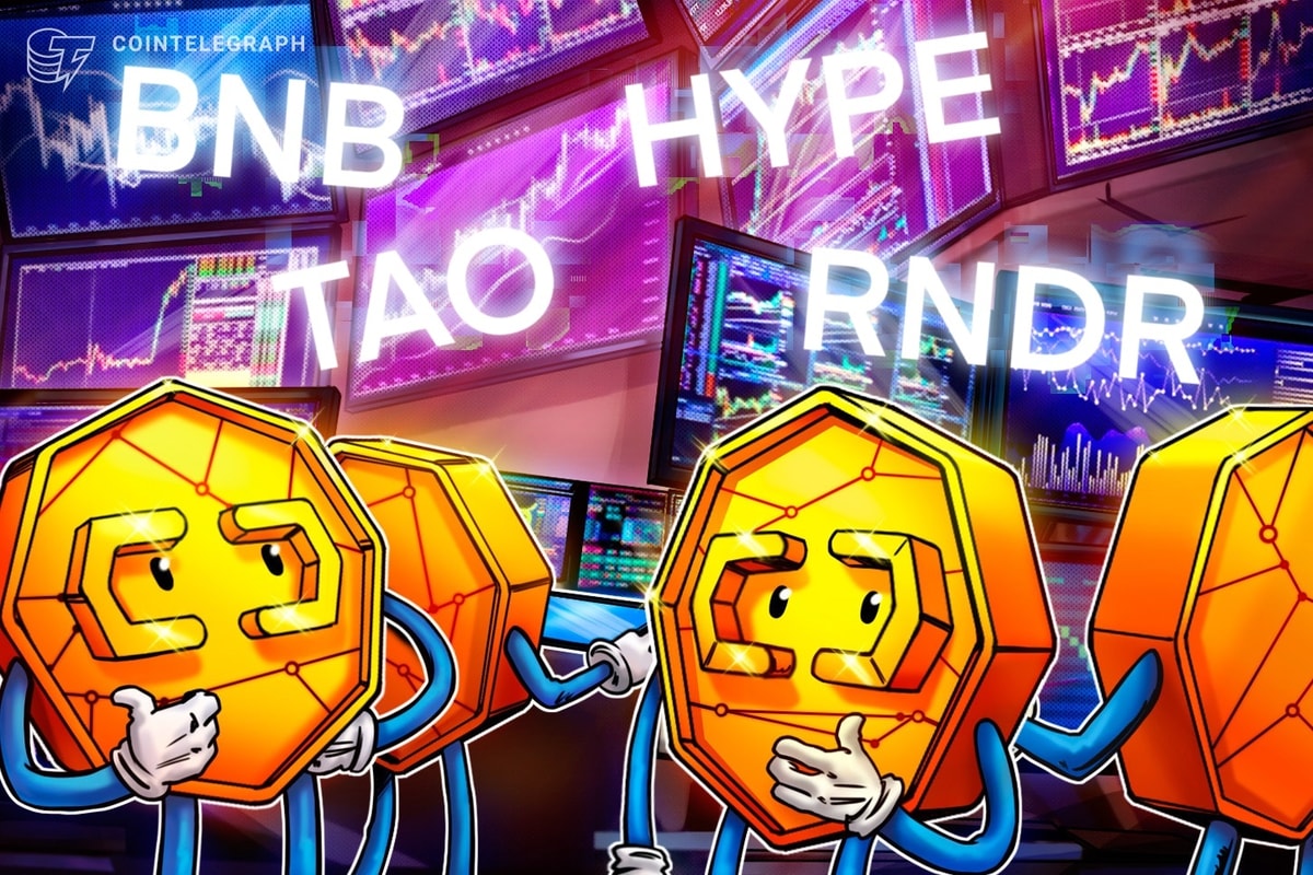Биткойн готовится к запуску от 85 тысяч долларов, BNB, Hype, Tao и RNDR могут следовать