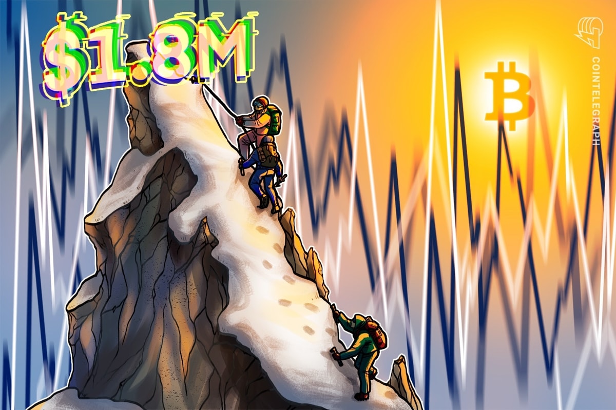 Биткойн по -прежнему на пути к 1,8 млн долларов в 2035 году, говорит аналитик