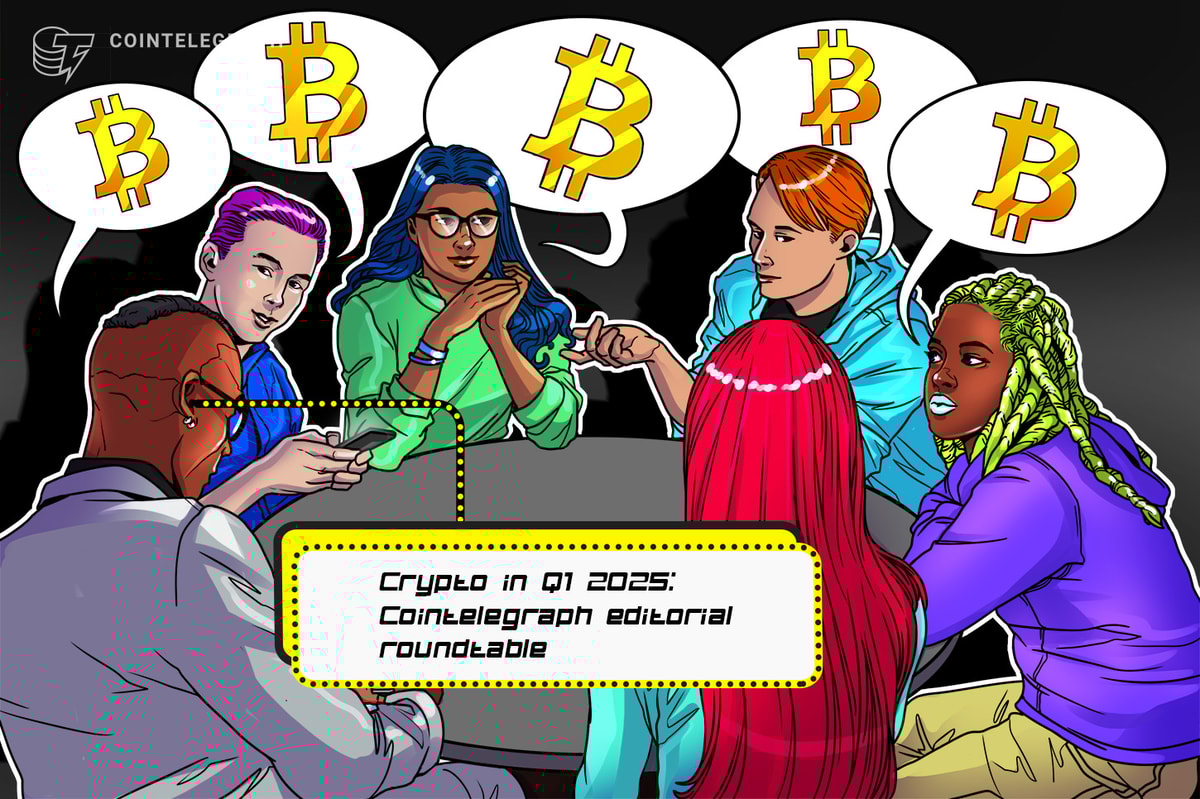 Крипто -редакционный стол Cointelegraph Q1