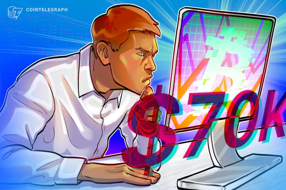 Риск аварии биткойнов до 70 тысяч долларов за 10 дней увеличивается – аналитик говорит, что это «практическое дно» BTC