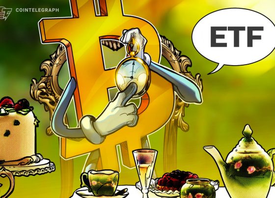 Bitcoin ETFS Prop 2,75 млрд. Долл. США в еженедельном притоках, так как цена находится выше 108 тыс. Долл. США