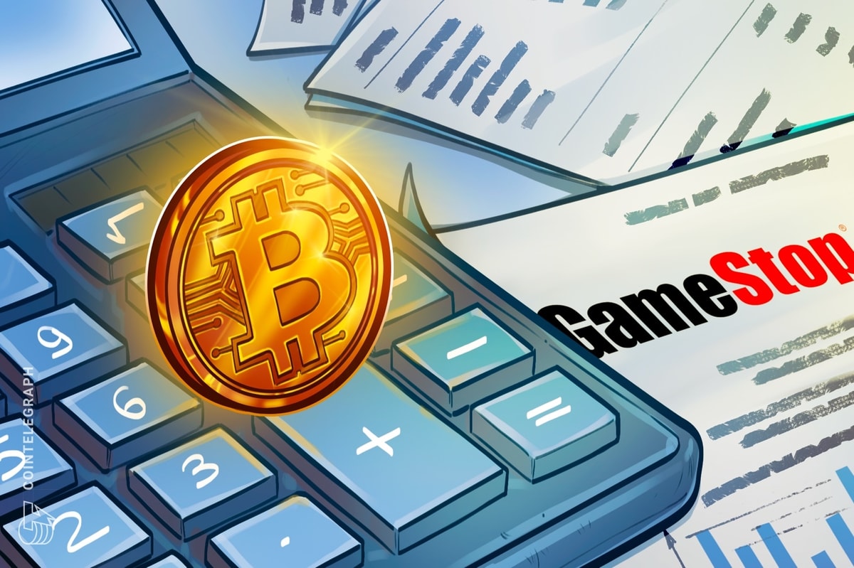 Gamestop покупает 4710 биткойн в качестве первых инвестиций в BTC.