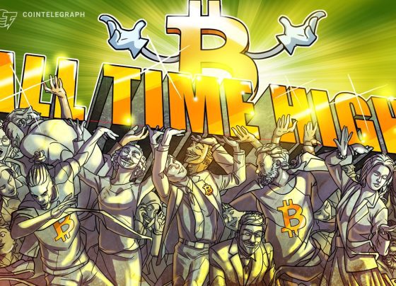 Биткойн все время высокий и Coinbase в S & P 500: май в чартах