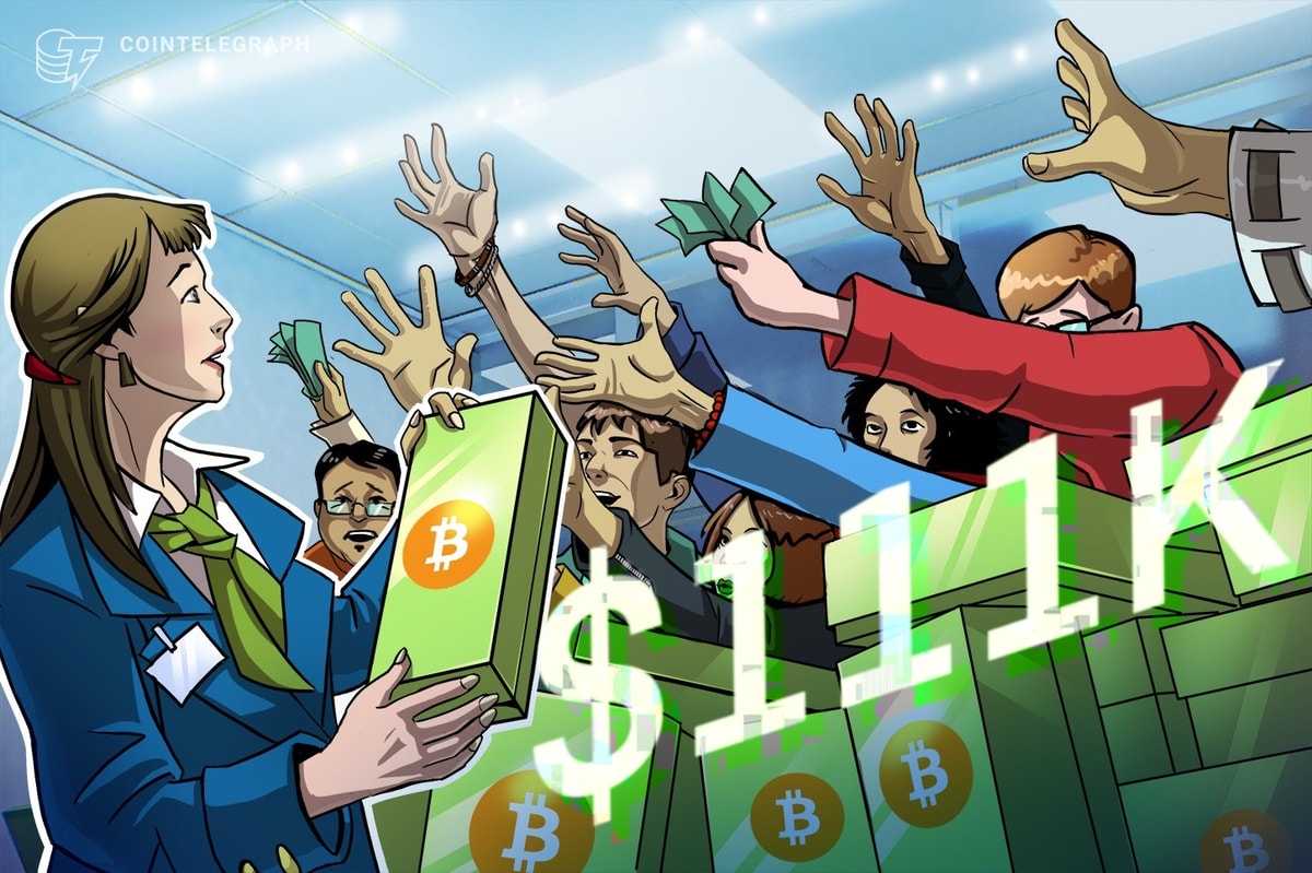 Доминирование покупателя биткойнов на уровне 111 тыс. Долл. США предлагает «еще одну волну» выгоды