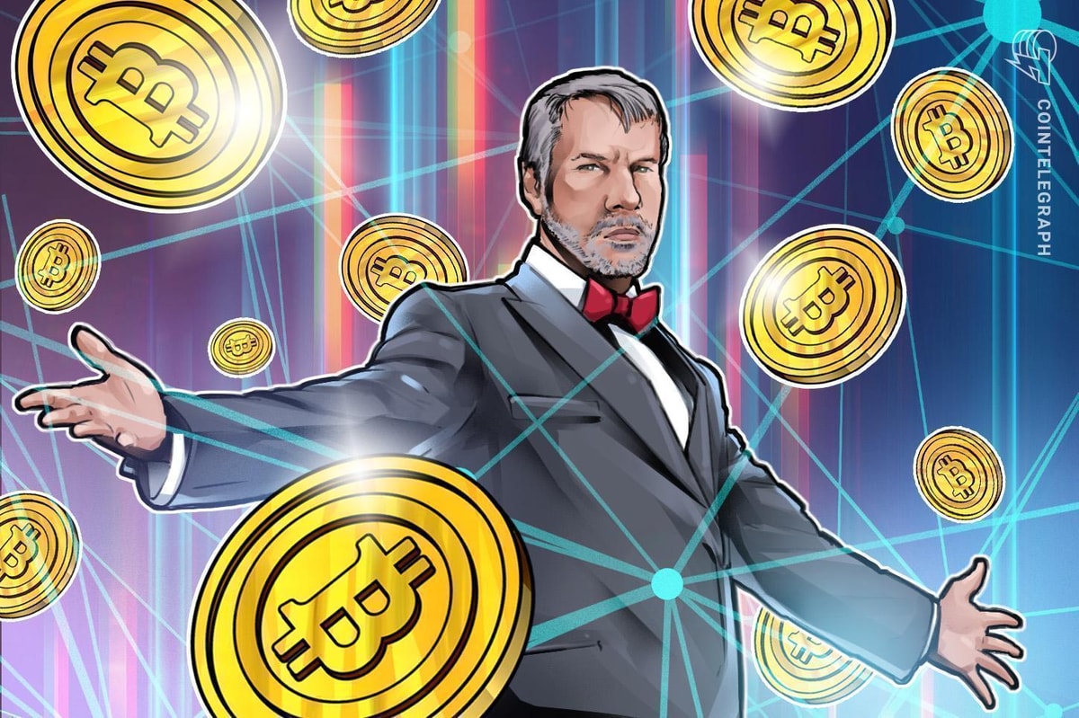 Майкл Сэйлор из стратегии намекает на покупку биткойн