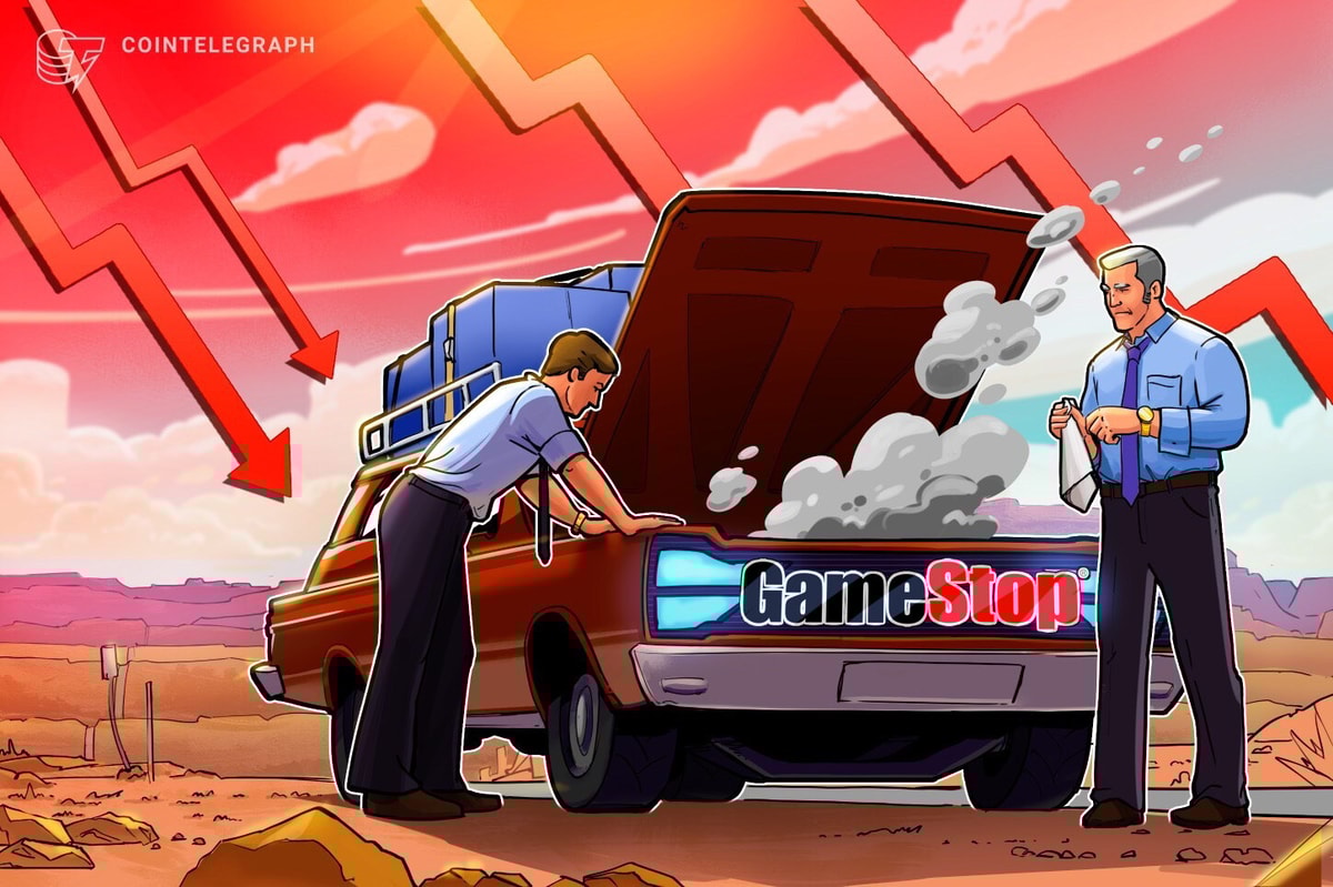 GameStop выпадает на 11% после примечания примечания $ 1,75 млрд.