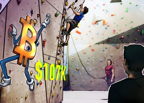 Биткойн держит 107 тыс. Долл. США в качестве стагфляции, снижение ставок ФРС